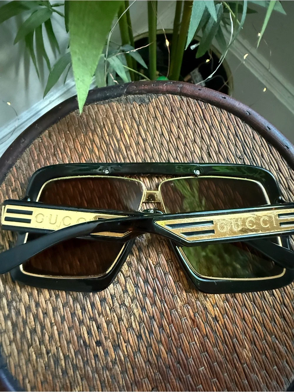 Gucci GG0900S Aviator tortoise Sunglasses - Unisex